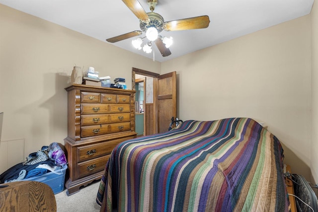 1472 S 86th St, West Allis, WI 53214 - carpeted bedroom featuring a ceiling fan