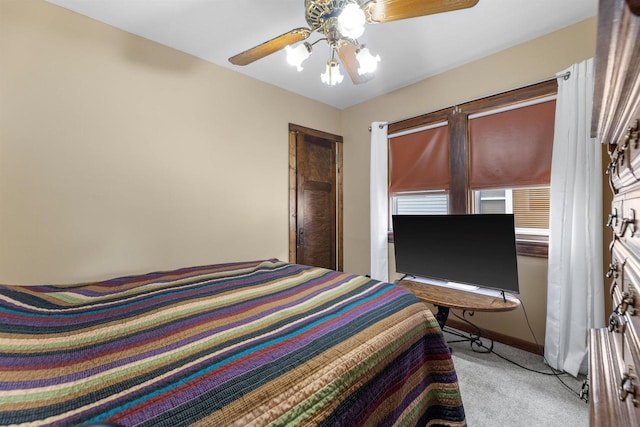 1472 S 86th St, West Allis, WI 53214 - bedroom featuring light colored carpet and ceiling fan