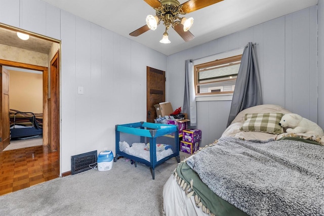 1472 S 86th St, West Allis, WI 53214 - bedroom with a ceiling fan