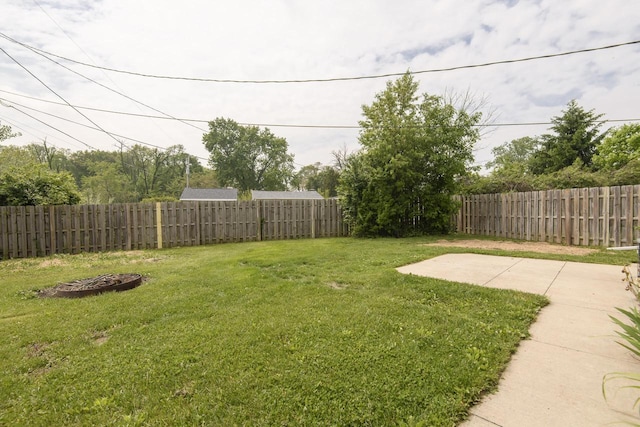 9219 Caddy Ln, Caledonia, WI 53108 - view of yard featuring a patio area