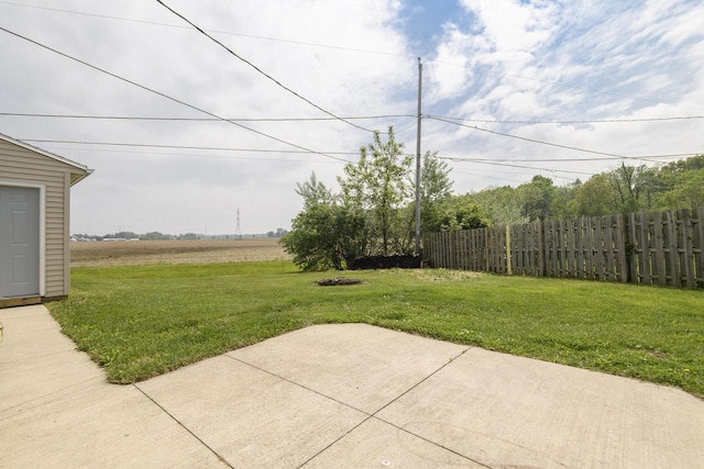 9219 Caddy Ln, Caledonia, WI 53108 - view of yard featuring a patio area