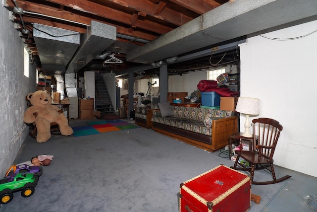 1711 S 85th St, Milwaukee, WI 53214 - below grade area with stairs
