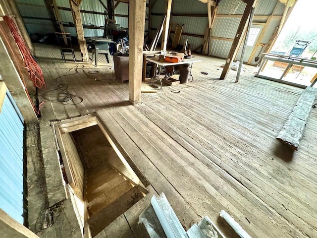 N8415 Branch Rd, Ixonia, WI 53036 - view of wooden deck