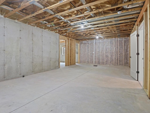 9437 Cobalt St, Middleton, WI 53562 - view of unfinished below grade area