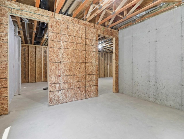 9437 Cobalt St, Middleton, WI 53562 - view of unfinished below grade area