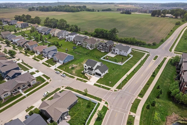 9437 Cobalt St, Middleton, WI 53562 - aerial view of property and surrounding area featuring nearby suburban area and rural landscape