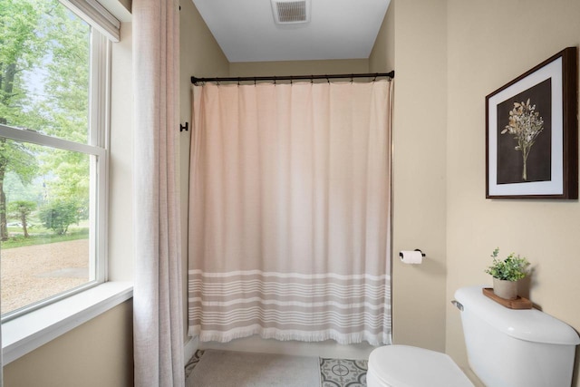 2205 Salisbury Rd, West Bend, WI 53090 - full bath featuring toilet and healthy amount of natural light