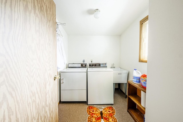 N163W19422 Cedar Run Dr Unit A6, Jackson, WI 53037 - laundry area with washing machine and dryer