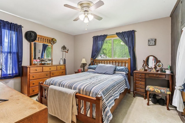 3036 S 65th Ct, Milwaukee, WI 53219 - bedroom featuring carpet and a ceiling fan
