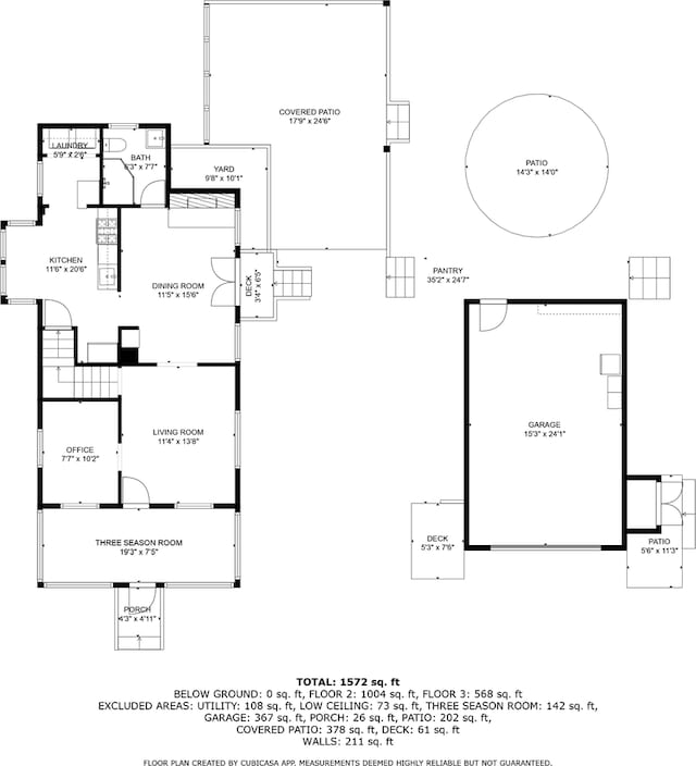 170 N Lakeshore Dr, Fontana, WI 53125 - floor plan / room layout