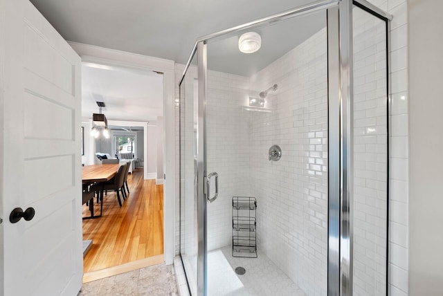 170 N Lakeshore Dr, Fontana, WI 53125 - ensuite bathroom with a shower stall