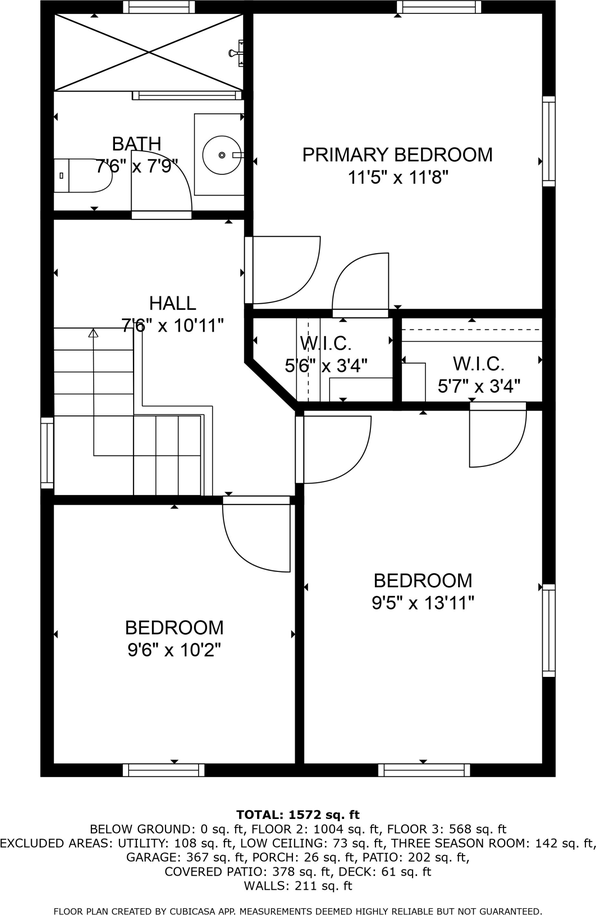 170 N Lakeshore Dr, Fontana, WI 53125 - floor plan / room layout