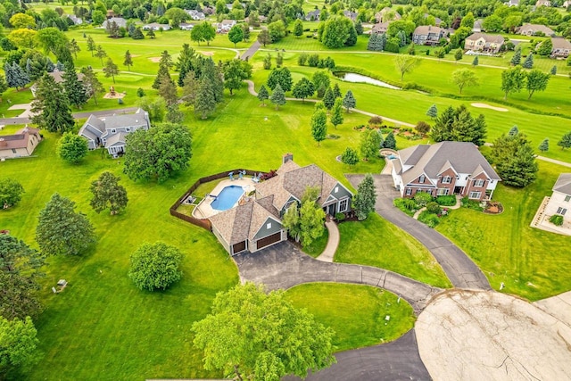 W4745 Briar Dr, Elkhorn, WI 53121 - aerial view of residential area featuring a nearby body of water