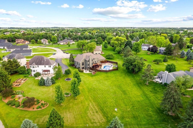 W4745 Briar Dr, Elkhorn, WI 53121 - aerial view of residential area with a tree filled landscape