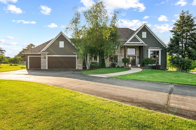 W4745 Briar Dr, Elkhorn, WI 53121 - traditional-style home with a front lawn and driveway