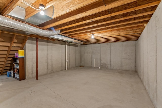 136 Yacoub Ln, Fond Du Lac, WI 54935 - view of unfinished below grade area