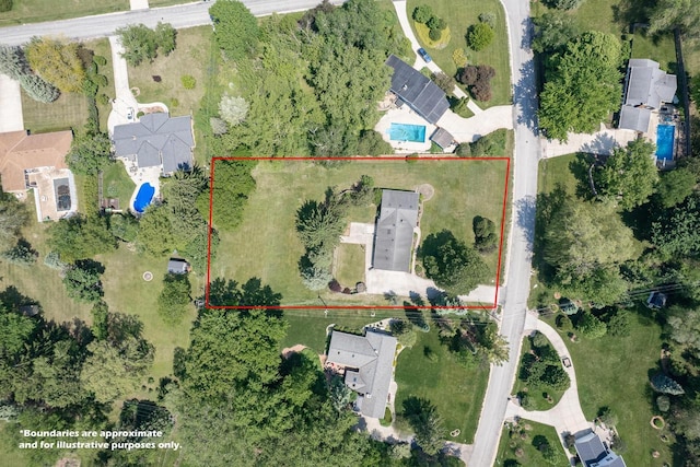 11549 N Meadowbrook Dr, Mequon, WI 53097 - aerial view