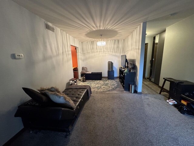 2470 W Good Hope Rd Unit 168, Glendale, WI 53209 - living room with carpet flooring