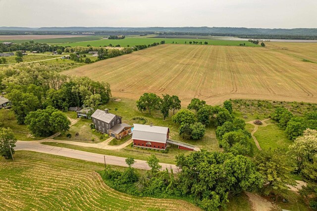 33511 Old Mill Rd, Lone Rock, WI 53556 - view of rural area featuring abundant farmland