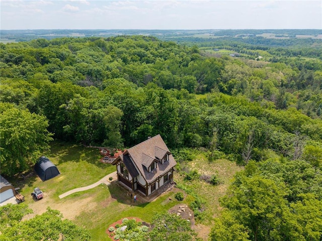W11333 862nd St, River Falls, WI 54022 - view from above of property featuring a forest