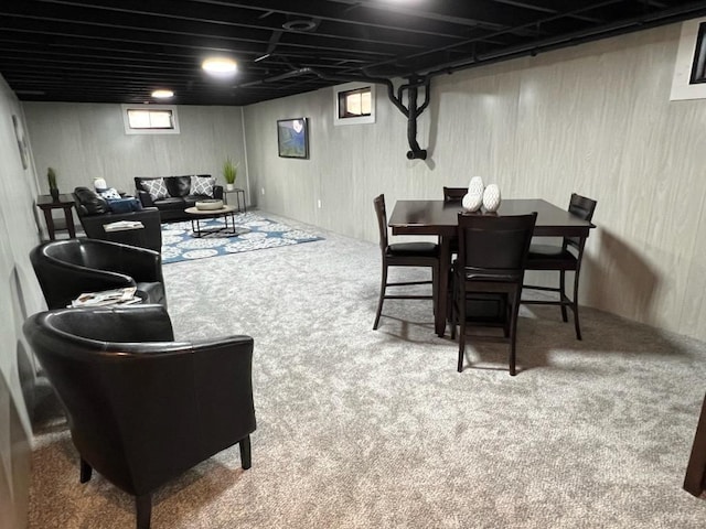 233 Inlet Shores Dr, Delavan, WI 53115 - living area featuring carpet flooring