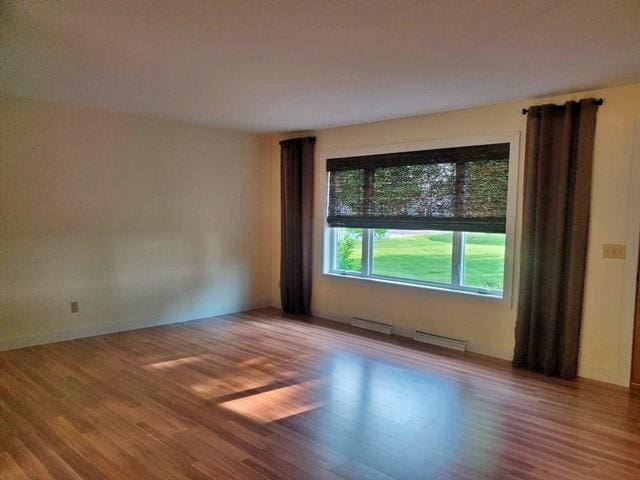 9350 County Road F, Milladore, WI 54454 - empty room with wood finished floors
