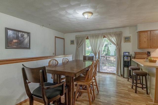 119 N 12th Ave, Monroe, WI 53566 - dining area with light wood-type flooring