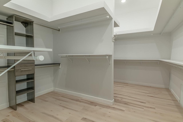 W6579 Karric Ln, Monroe, WI 53566 - walk in closet with wood finished floors