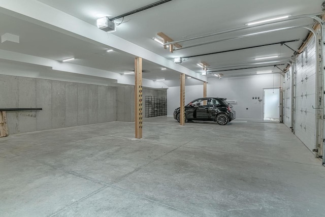 W6579 Karric Ln, Monroe, WI 53566 - garage with a garage door opener