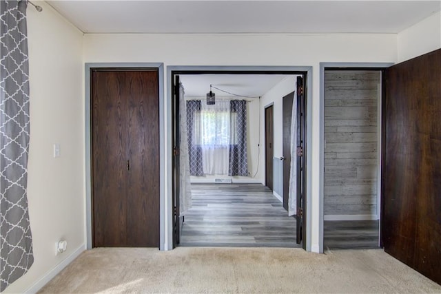 N211 County Road J, Hatfield, WI 54754 - corridor with carpet flooring and baseboards