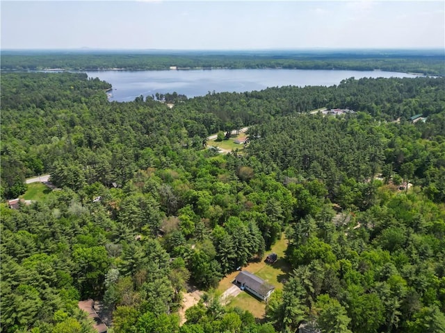 N211 County Road J, Hatfield, WI 54754 - aerial view of a forest and a nearby body of water