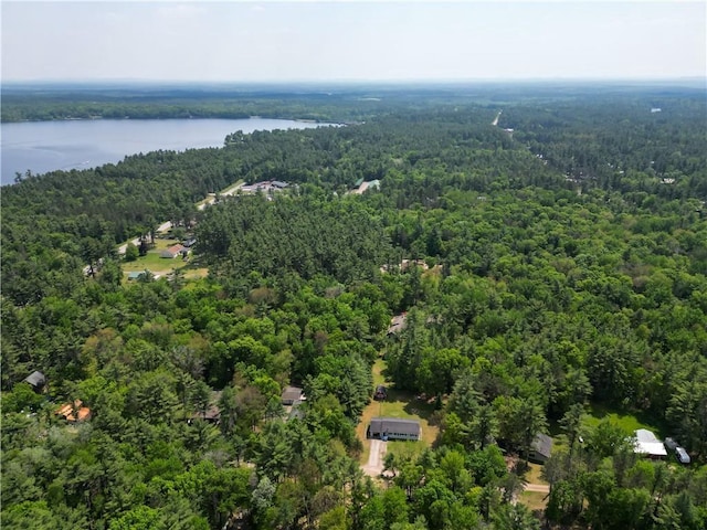 N211 County Road J, Hatfield, WI 54754 - view of property location featuring a heavily wooded area and a large body of water
