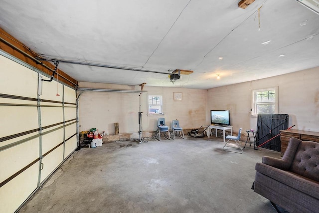 106 S Richmond Ave, Gillett, WI 54124 - garage with a garage door opener