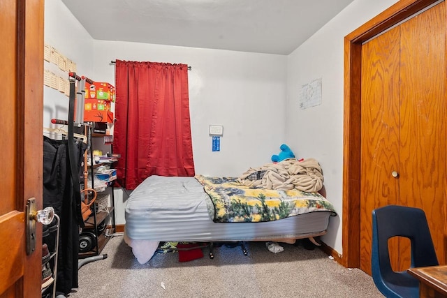 106 S Richmond Ave, Gillett, WI 54124 - carpeted bedroom with baseboards