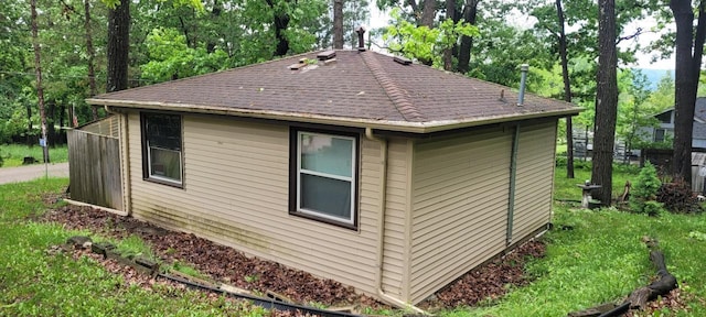N3171 Willow Rd, Lake Geneva, WI 53147 - view of side of property with roof with shingles