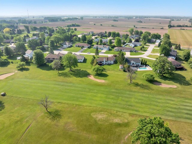 5073 Scottie Ct, New Franken, WI 54229 - aerial perspective of suburban area featuring a golf course