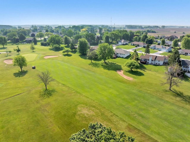 5073 Scottie Ct, New Franken, WI 54229 - aerial perspective of suburban area featuring a golf club