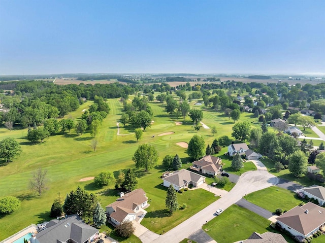 5073 Scottie Ct, New Franken, WI 54229 - aerial view of residential area featuring a golf club