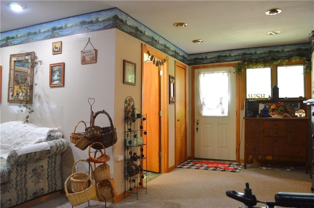 4878N Fur Farm Trl, Winter, WI 54896 - foyer entrance with carpet