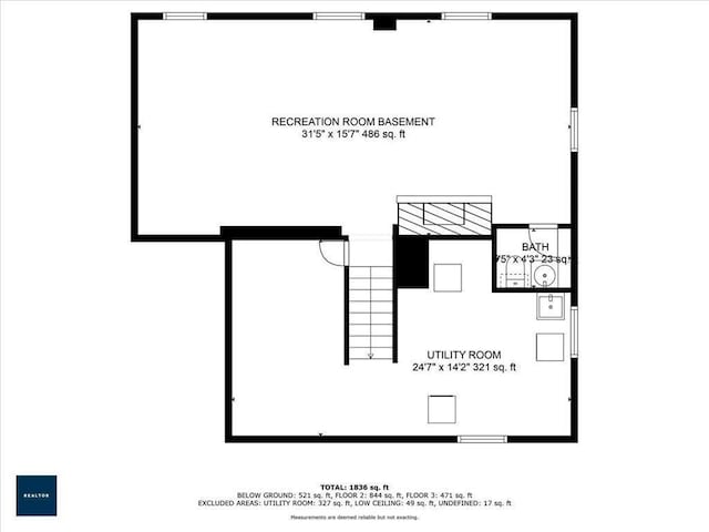 1365 Woodbridge St, Saint Paul, MN 55117 - floor plan / room layout