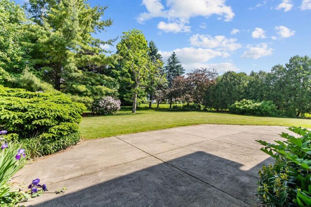 146 Old Orchard Ln, Neenah, WI 54956 - view of patio / terrace featuring view of scattered trees