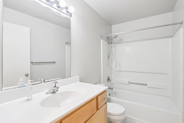 809 Harbor House Dr Unit 4, Madison, WI 53719 - bathroom with toilet, bathing tub / shower combination, and vanity
