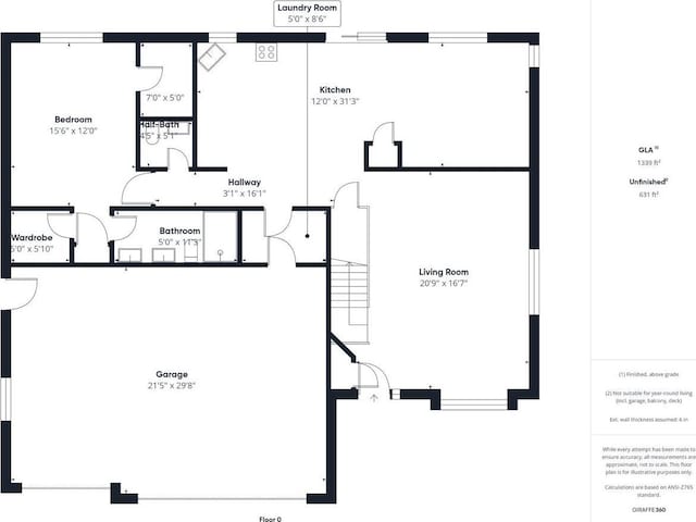 N6464 Canterbury Dr, Fond Du Lac, WI 54937 - home floor plan