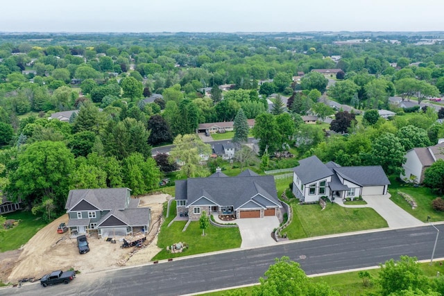 392 Campbell Hill Ct, Deforest, WI 53532 - aerial perspective of suburban area