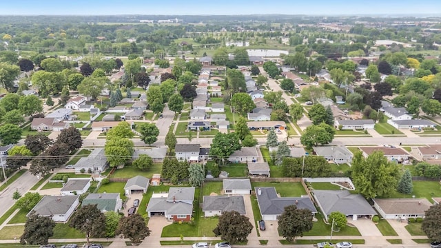 1500 E Lindbergh St, Appleton, WI 54911 - aerial view of property's location featuring nearby suburban area