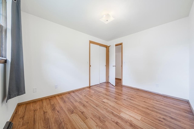 1500 E Lindbergh St, Appleton, WI 54911 - spare room featuring light wood-type flooring and baseboards