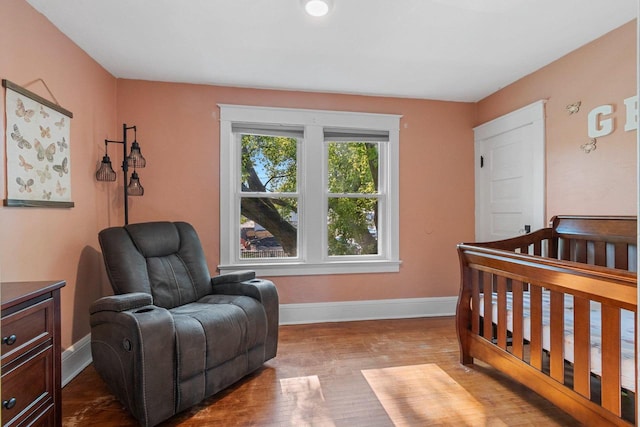 1212 N Leminwah St, Appleton, WI 54911 - bedroom featuring baseboards and wood finished floors
