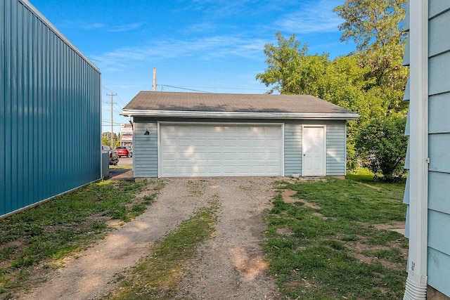 1212 N Leminwah St, Appleton, WI 54911 - view of detached garage