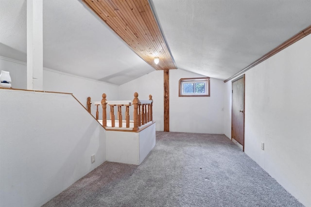 N7618 County Road C, Eldorado, WI 54932 - bonus room with carpet and lofted ceiling