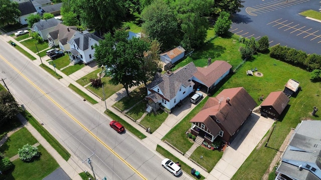823 N Main St, Marion, WI 54950 - aerial perspective of suburban area